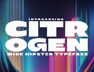 Citrogen font