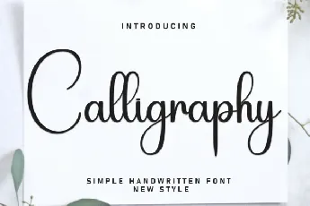 Calligraphy Script font