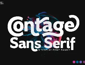 Contage font