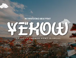 YEKOWtrial font