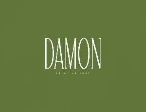 Damon font