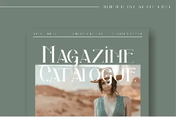 Akila Modern Display font