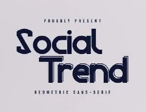 Social Trend Sans Serif font