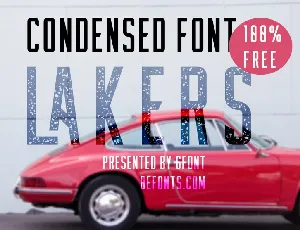 Lakers Free font