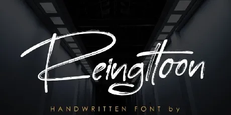 Reingttoon font