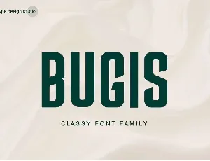 Bugis font