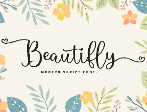 Demo beautifly font