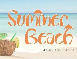 Summer Beach Font