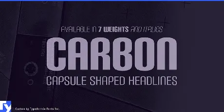 Carbon font