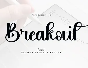 Breakout font