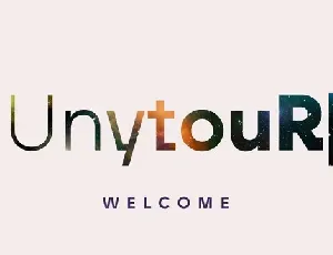 Unytour Family font