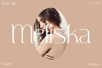 Meliska Beautiful Serif font