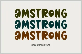 Amstrong font