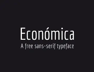 Economica font