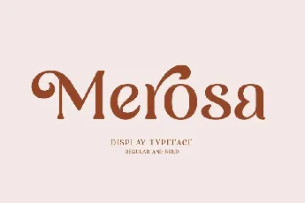 Merosa font