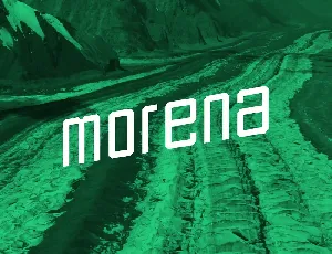 Morena font