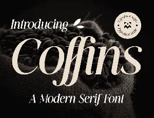 Coffins font