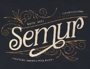 Semur font