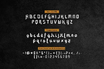 Mozaik Ramadhan font