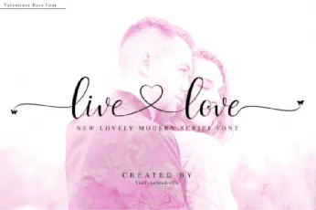 Live Love Calligraphy font