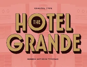 Hotel Grande font