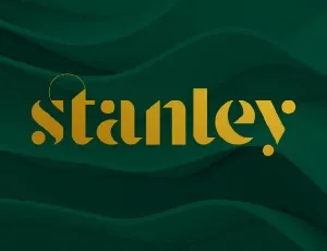 Stanley Display Typeface font