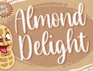 Almond Delight font