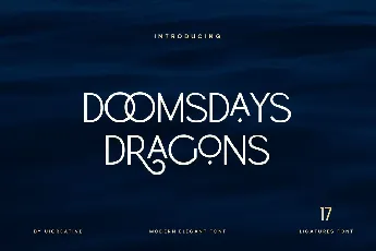 DoomsdaysDragons font