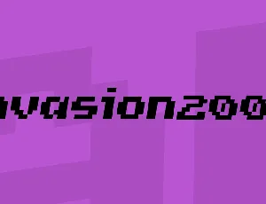 Invasion2000 font