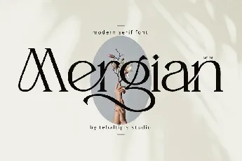 Mergian font