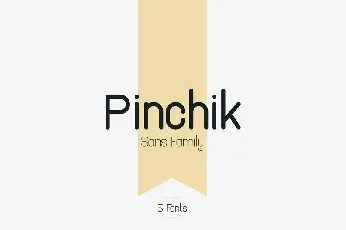 Pinchik Sans Serif Family font