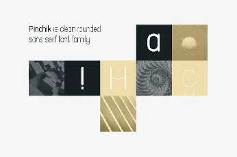 Pinchik Sans Serif Family font