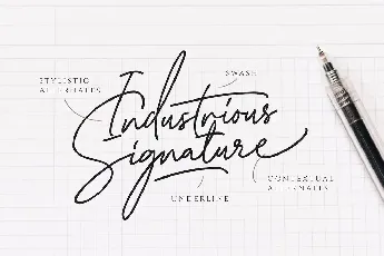 Katherine Signature font