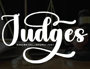 Judges Script font