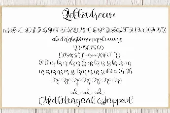 Letterhear Calligraphy font