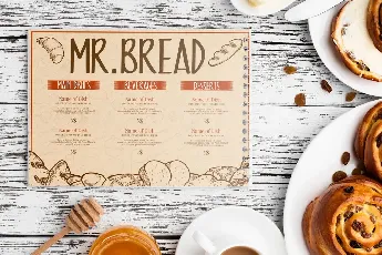 Baguette Bread Demo font