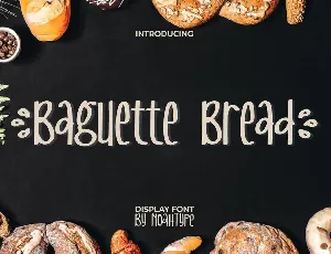 Baguette Bread Demo font