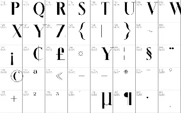 CINTARY font