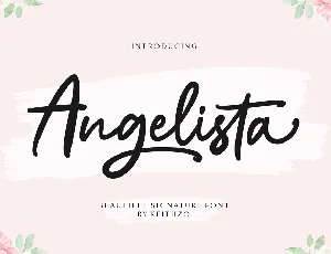 Angelista font