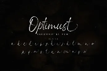 Optimust font