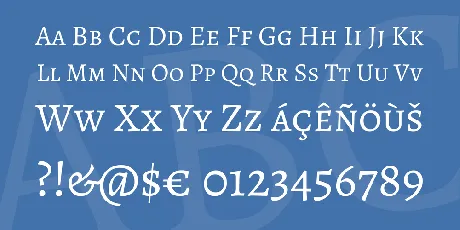 Alegreya SC font