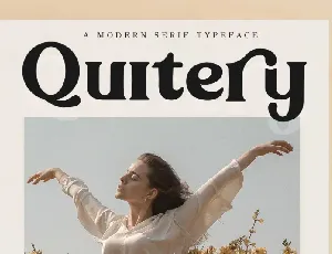 Quitery font