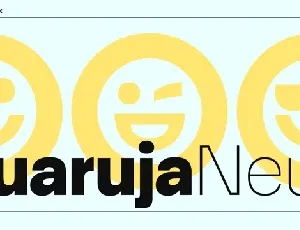 Guaruja Neue font