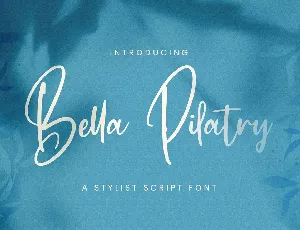 Bella Pilatry font