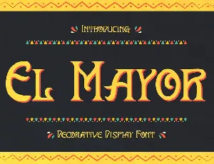 El Mayor font