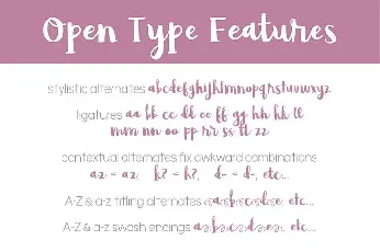 Avocado & Lime Script font