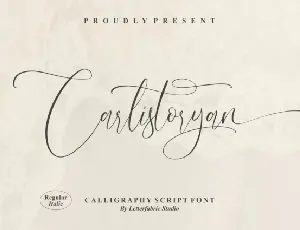 Calistoryan font