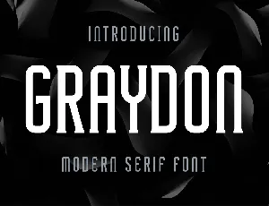 Graydon font