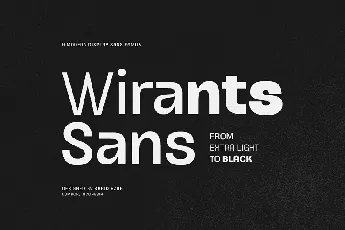 Wirants Family font