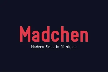 Madchen font